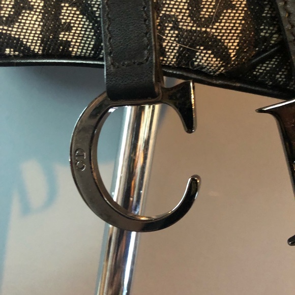 Christian Dior monogram blk purse - Picture 2 of 6